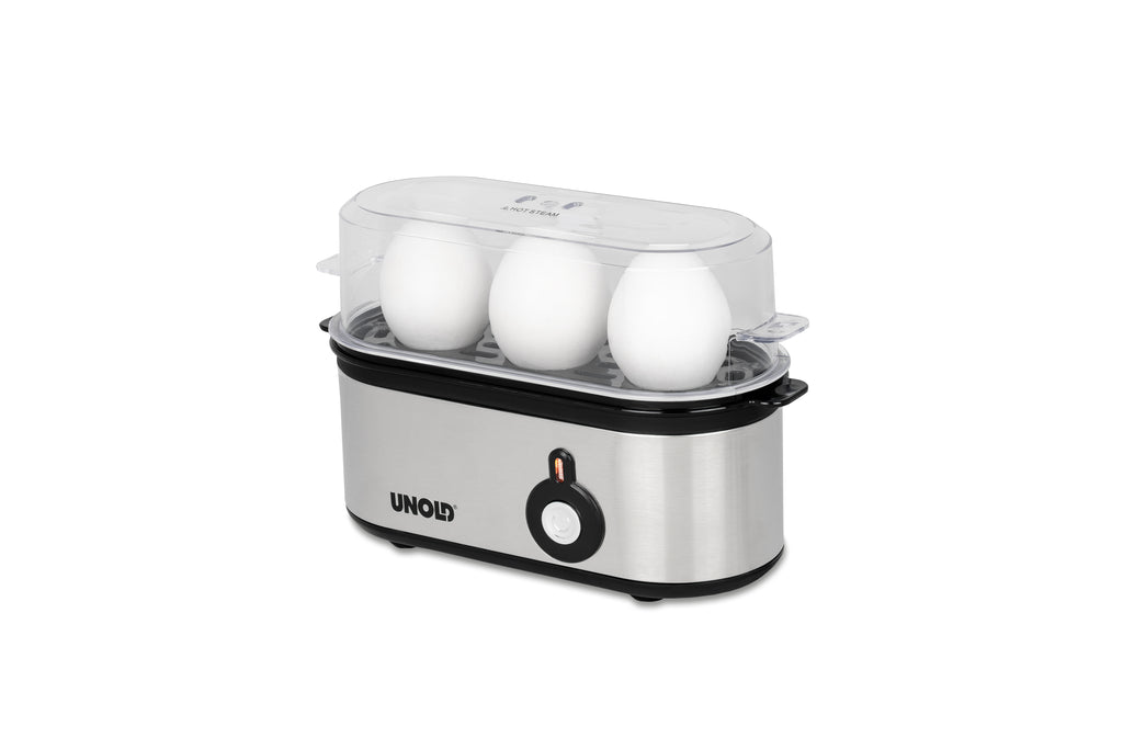 Unold 38610 cuiseur d'oeufs 3 œufs 210 W Acier inoxydable