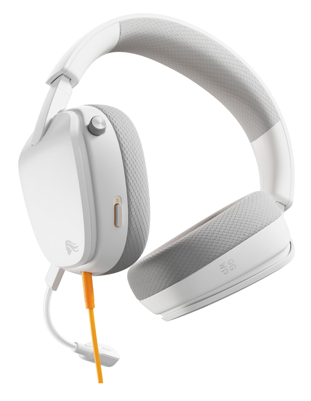 Glorious Gaming Glorious GHS Eternal - Casque gaming stéréo pour PC, PS5, PS4, Xbox, Switch. Transducteurs inclinés sur mesures, micro détachable 3,5 mm haute-clarté ajustable. Résistant, confort longue durée. Blanc