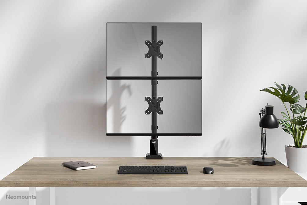 Neomounts DS60-600BL2V Bras de moniteur double 10-32"