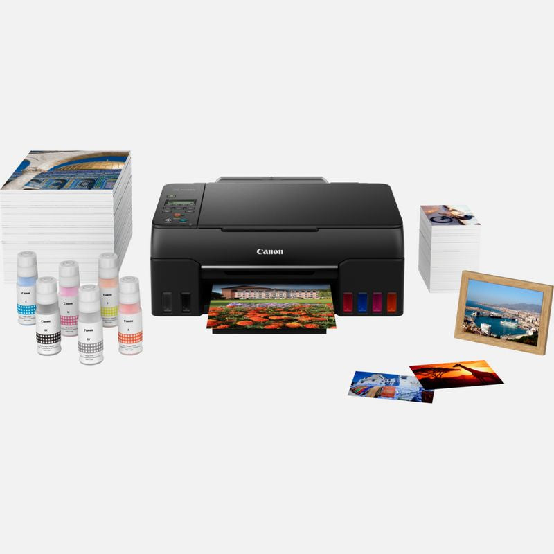 Canon PIXMA G650 MegaTank Imprimante Jet d'encre A4, 4800 x 1200 DPI, Wifi, Noir