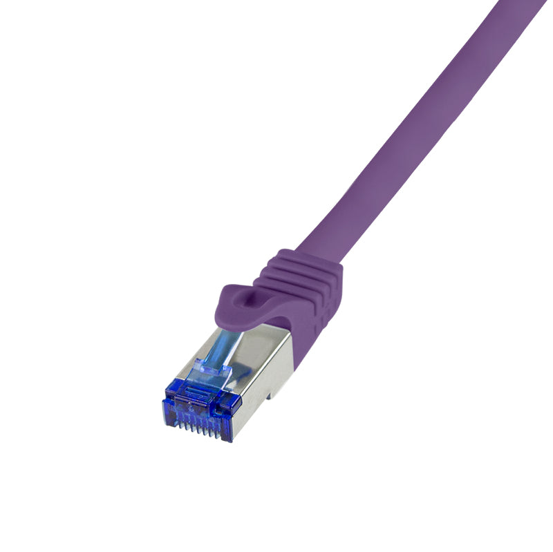 LogiLink C6A069S Câble Réseau Cat6a S/FTP RJ45, Violet, 3 m