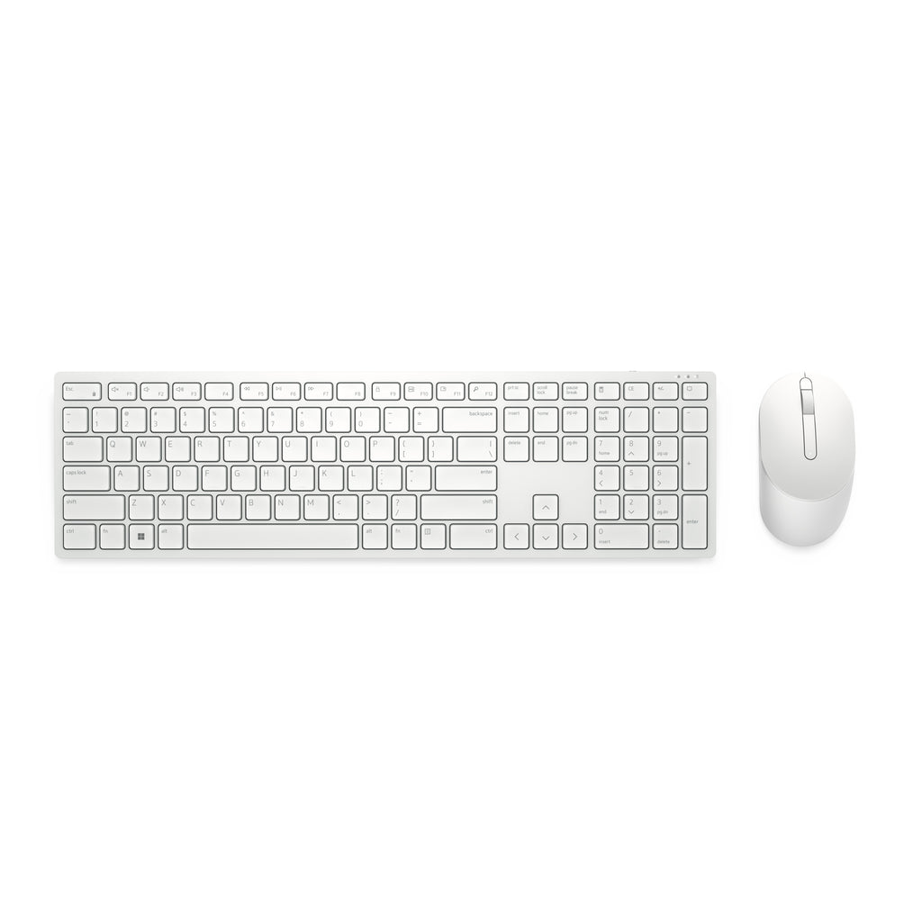 Dell Ensemble Clavier et Souris Pro KM5221W Nordique QWERTY Blanc
