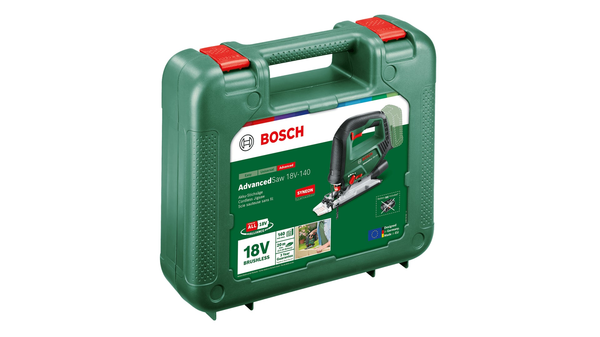 Bosch Bosch AdvancedSaw 18V-140 scie sauteuse 3000 spm 1,6 kg