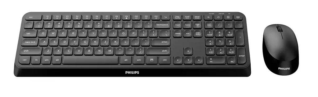 Philips 3000 series SPT6307B/00 clavier Souris incluse Maison RF sans fil Anglais américain Noir