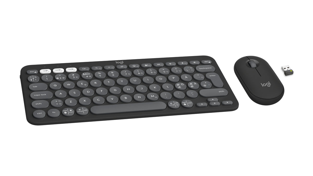 Logitech Pebble 2 Combo - Ensemble Clavier et Souris Sans Fil