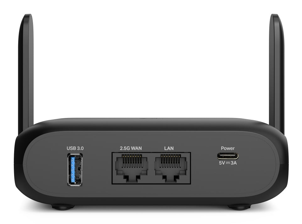 TP-Link BE3600 Wi-Fi 7 routeur sans fil 2.5 Gigabit Ethernet Bi-bande (2,4 GHz / 5 GHz) Noir