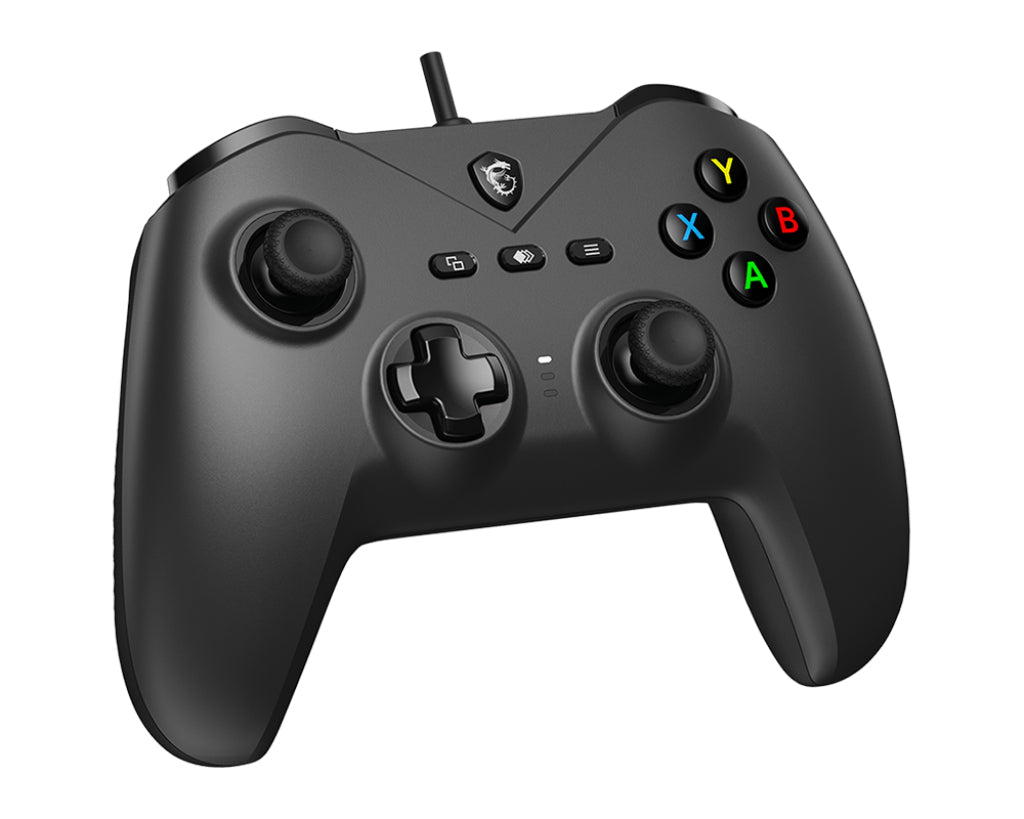 MSI FORCE GC200 accessoire de jeux vidéo Noir USB Manette de jeu Analogique/Numérique Android, PC