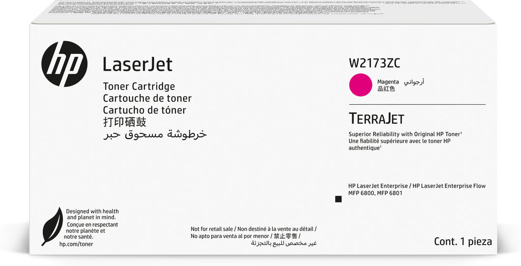 HP Cartouche de toner noir Contract LaserJet authentique W2173ZC
