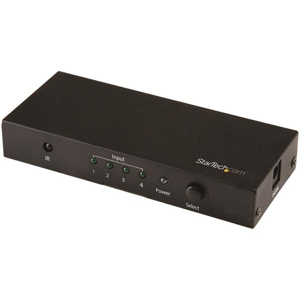 StarTech.com VS421HD20 Commutateur Vidéo HDMI 4 ports 4K 60Hz