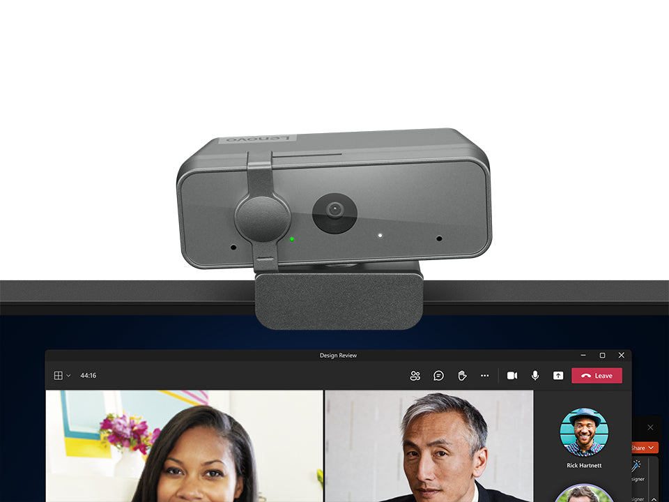 Lenovo GXC1S15023 webcam 1920 x 1080 pixels USB 2.0 Gris