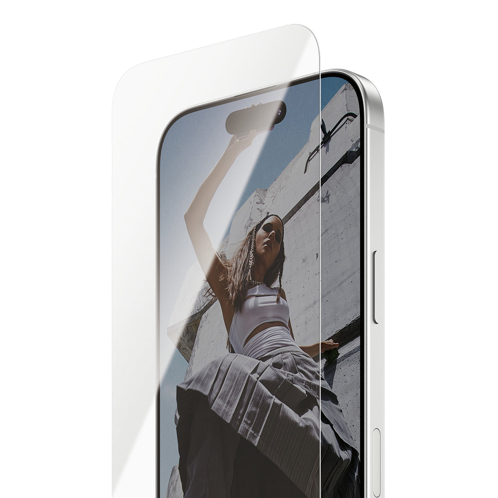 PanzerGlass SAFE. by ® Screen Protector iPhone 17 | iPhone 17 Pro | iPhone 16 Pro | Ultra-Wide Fit | Bulk Protection d'écran transparent Apple 10 pièce(s)