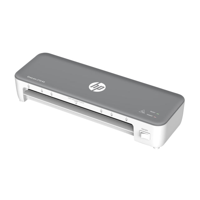 HP OneLam 270 A4 Laminoir à chaud, 270 mm/min, Gris et Blanc
