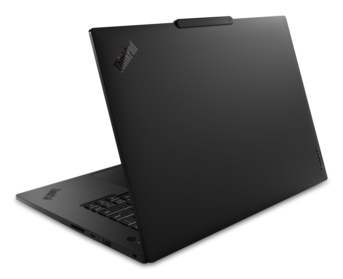 Lenovo ThinkPad P1 Gen 9 Intel Core Ultra 7 356H Station de travail mobile 40,6 cm (16") WUXGA 64 Go LPDDR5x-SDRAM 1 To SSD NVIDIA RTX PRO 2000 Blackwell Wi-Fi 7 (802.11be) Windows 11 Pro Noir Nordique - vue 6