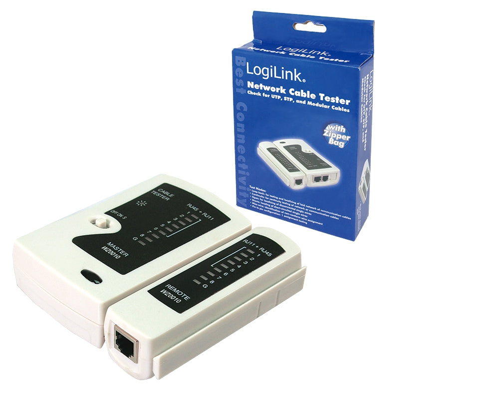 LogiLink Testeur de câble réseau cuivre