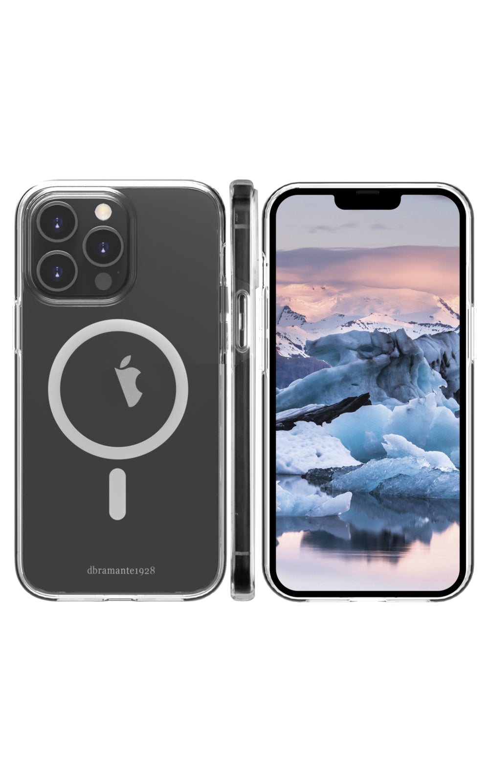 dbramante1928 Iceland Pro MagSafe Coque de Protection Transparente pour iPhone 14 Pro Max 6.7"