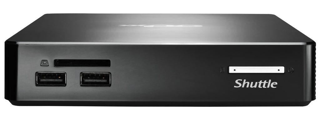 Shuttle XPC nano NS02EV2 PC/poste de travail Rockchip RK3368 2 Go DDR3L-SDRAM 16 Go eMMC Android 8.1 Nettop Mini PC Noir
