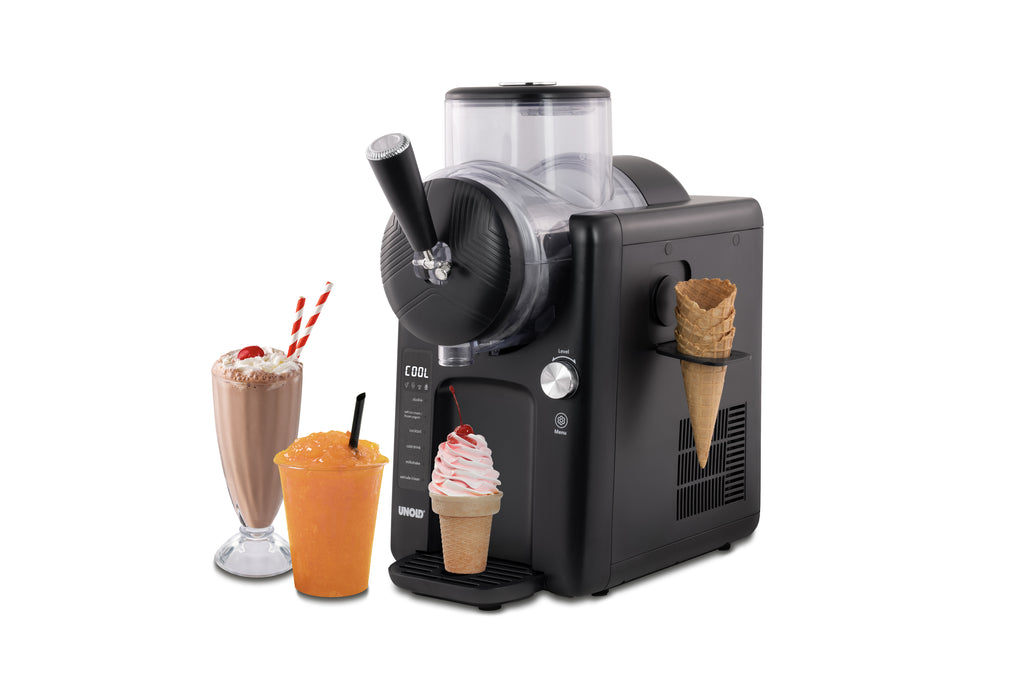 Unold 2in1-Slush und Softeismaschine Sofie 48956 1400 L 150 W Noir - vue 2