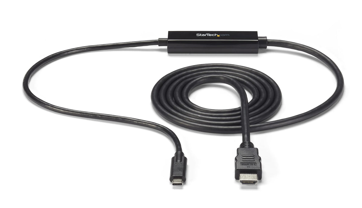StarTech.com Câble Adaptateur USB Type-C vers HDMI 2 m, 4K 30 Hz, M/M