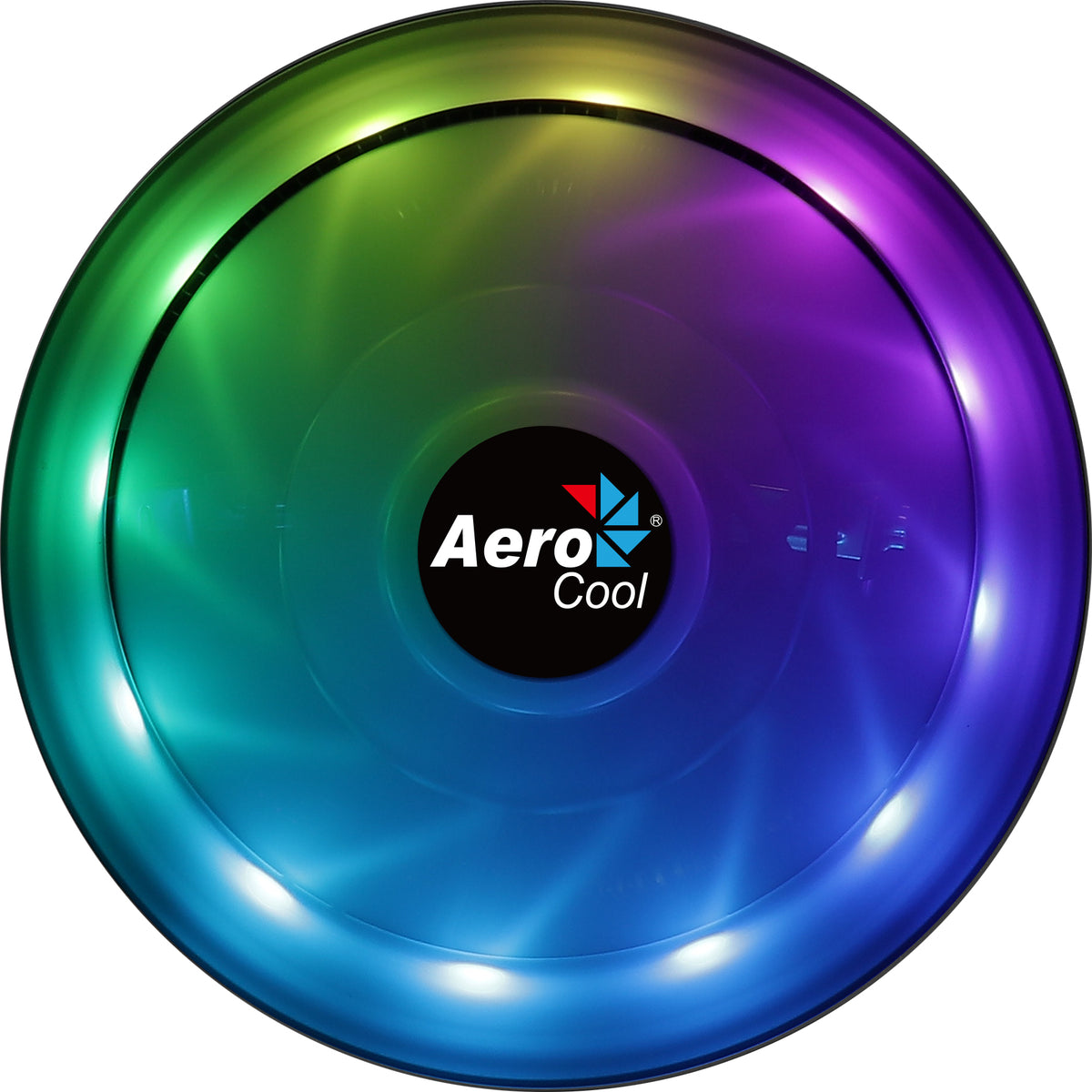 Aerocool Core Plus Refroidisseur de Processeur 13,6 cm, Noir et Blanc