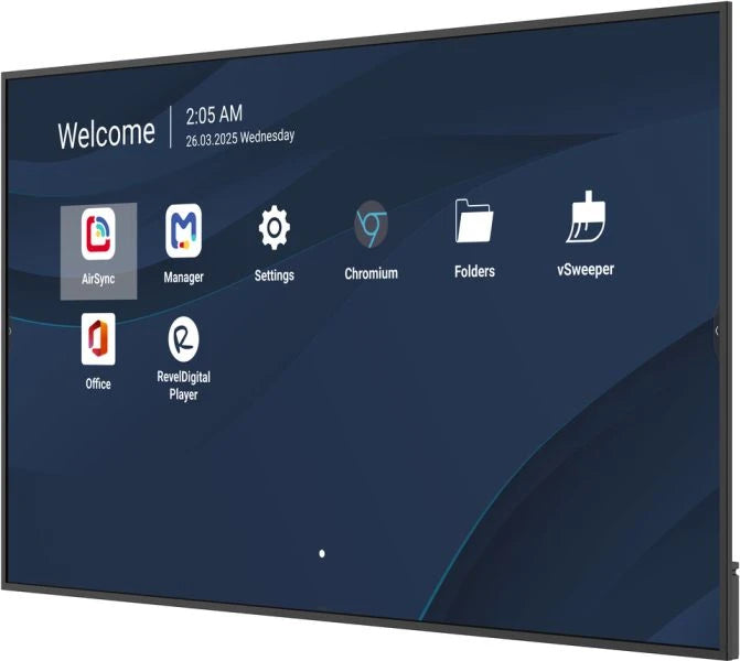 Viewsonic CDE8614-2C Écran d'affichage dynamique Écran plat de signalisation numérique 2,18 m (86") LCD Wifi 500 cd/m² 4