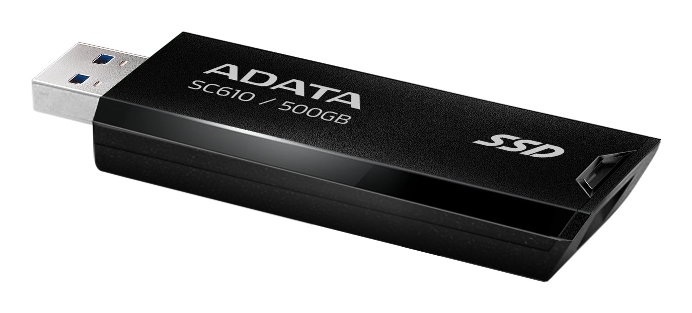 ADATA SC610 500 Go USB Type-A 3.2 Gen 2 (3.1 Gen 2) Noir
