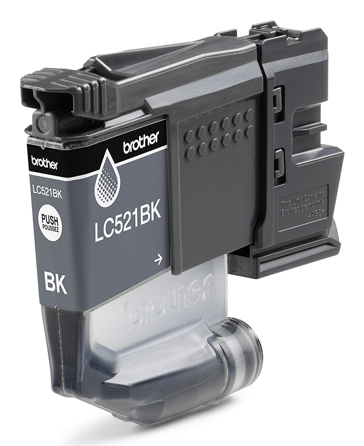 Brother LC521BK Cartouche d'encre originale - Noir