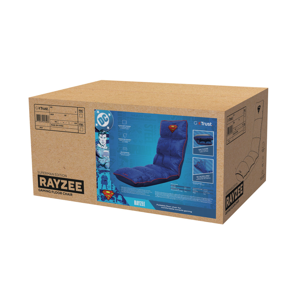 Trust GXT 718SM Rayzee Siège de jeu sur console Siège rembourré Bleu