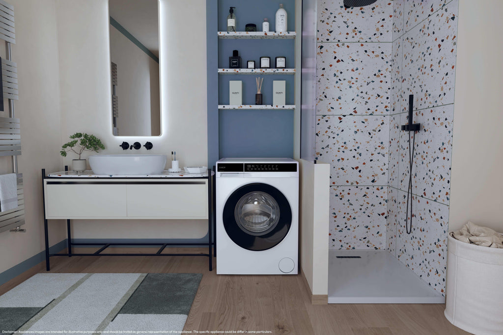 Candy Easy EY 27SB7-S machine à laver Charge avant 7 kg 1200 tr/min Noir, Blanc - vue 5