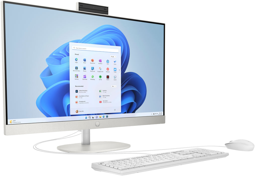 HP 27-cr0104ng AIO Ryzen 7 7730U 16GB 1TB AMD Radeon Graphics Windows 11 Home