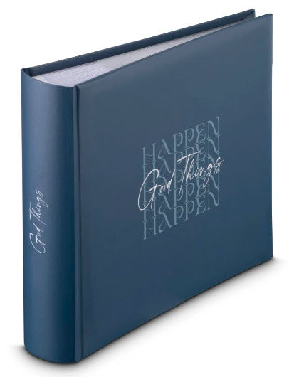 Hama Good Things album photo et protège-page Bleu 200 feuilles 10 x 15 Reliure du livre