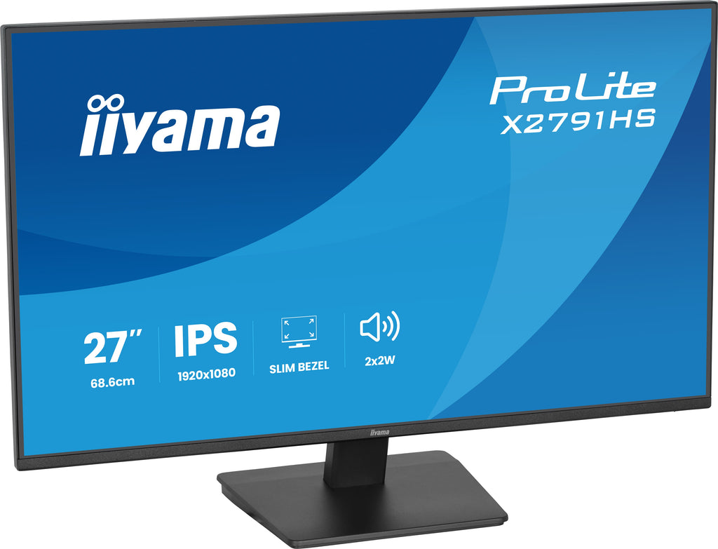 iiyama ProLite X2791HS-B1 écran plat de PC 68,6 cm (27") 1920 x 1080 pixels Full HD LED Noir