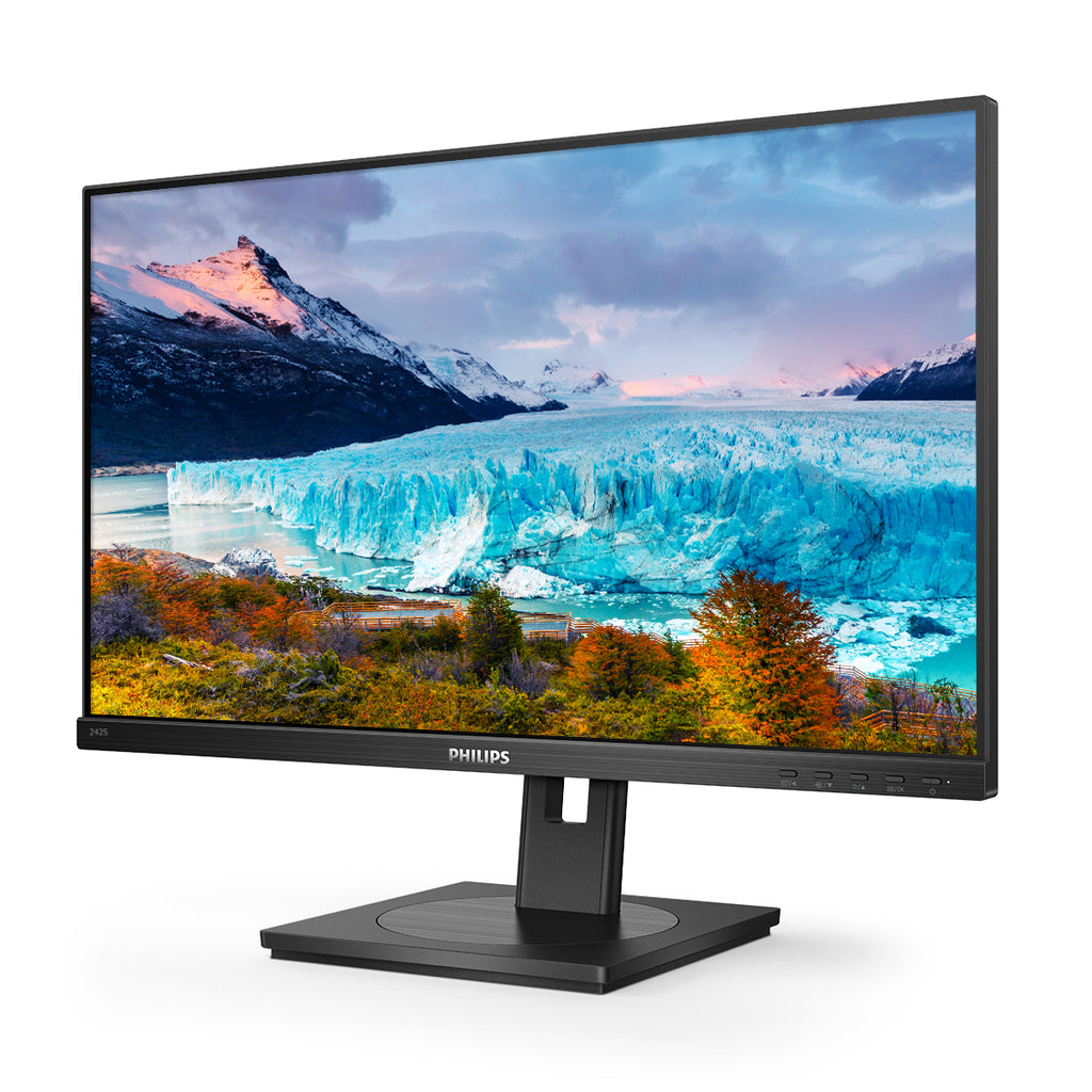Philips S Line 242S1AE/00 écran plat de PC 60,5 cm (23.8") 1920 x 1080 pixels Full HD LED Noir