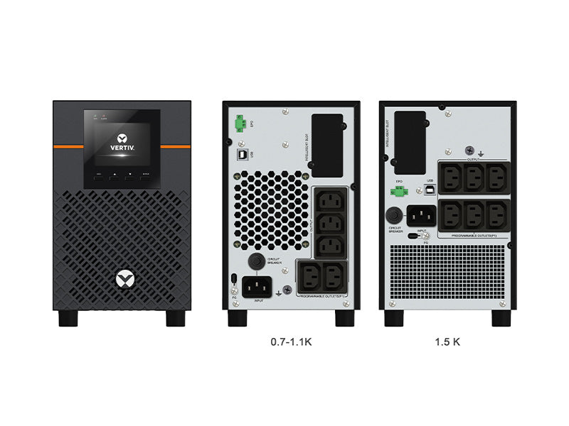 Vertiv Liebert EDGE-1000IMT Onduleur Line-Interactive 1 kVA 900 W, 5 Sorties CA