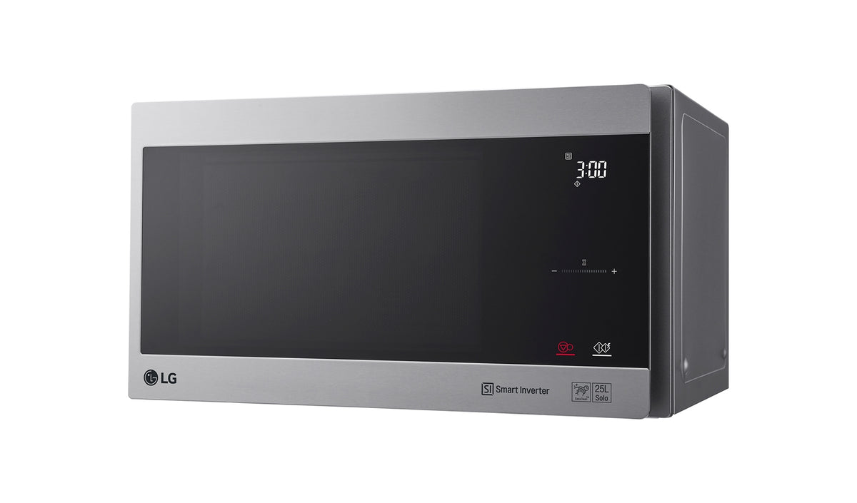 LG MS2595CIS micro-onde Argent, Acier inoxydable Micro-onde simple Comptoir 25 L 1000 W