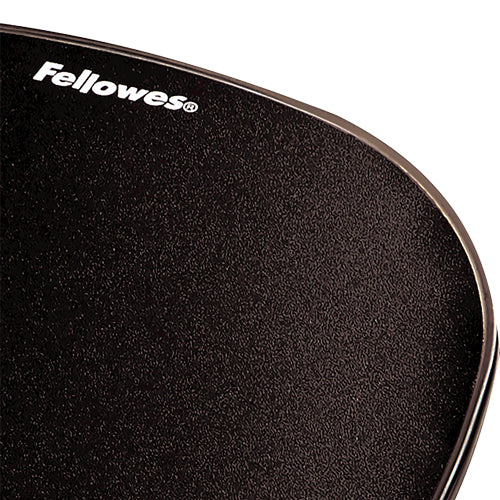 Fellowes 9112101 Tapis de Souris avec Repose-Poignet en Gel, Noir