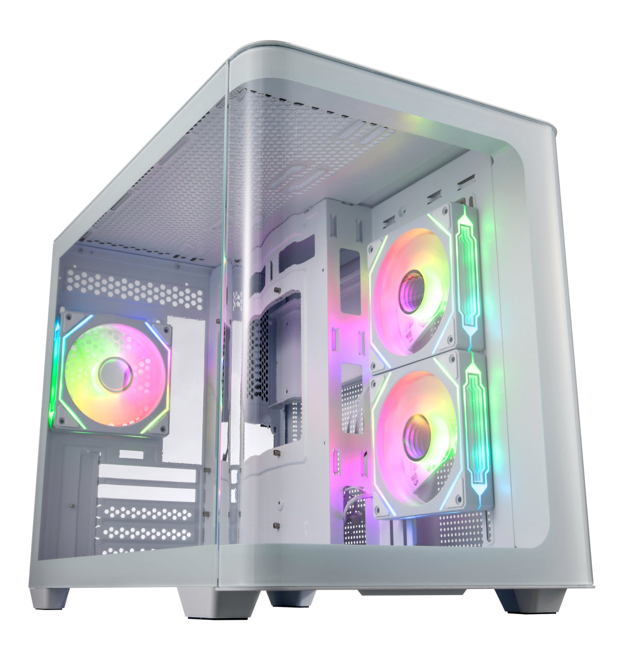 FSP S380-WA Micro Tower Blanc - vue 2