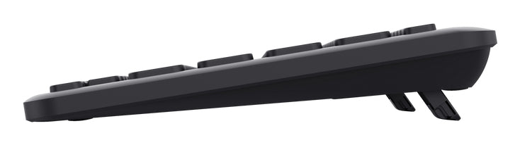 Trust Lyra Clavier Compact Sans Fil Multi-Appareils Rechargeable
