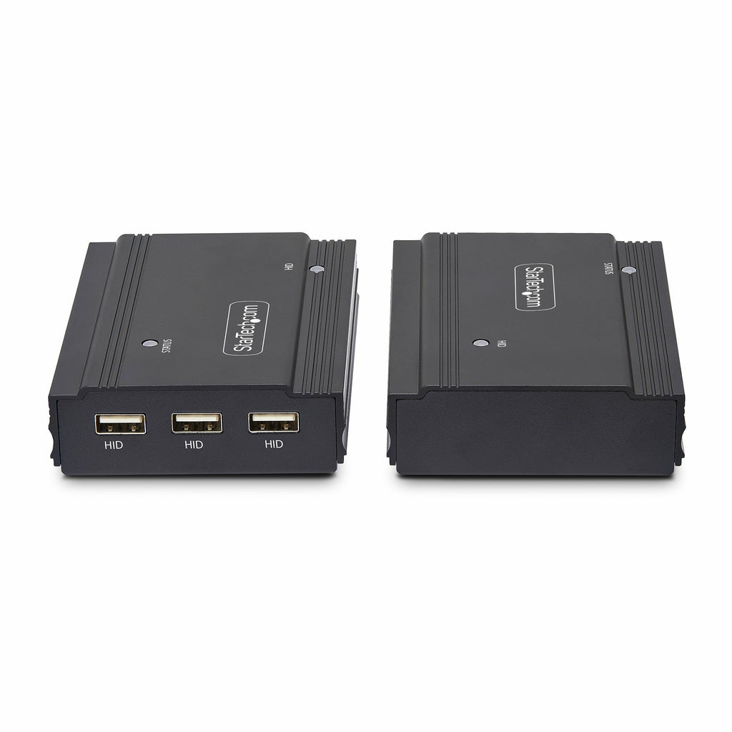 StarTech.com Extendeur KVM DisplayPort sur Fibre Optique 4K 60Hz, Kit Extension Console jusqu'à 300m Multi-Mode, Modules