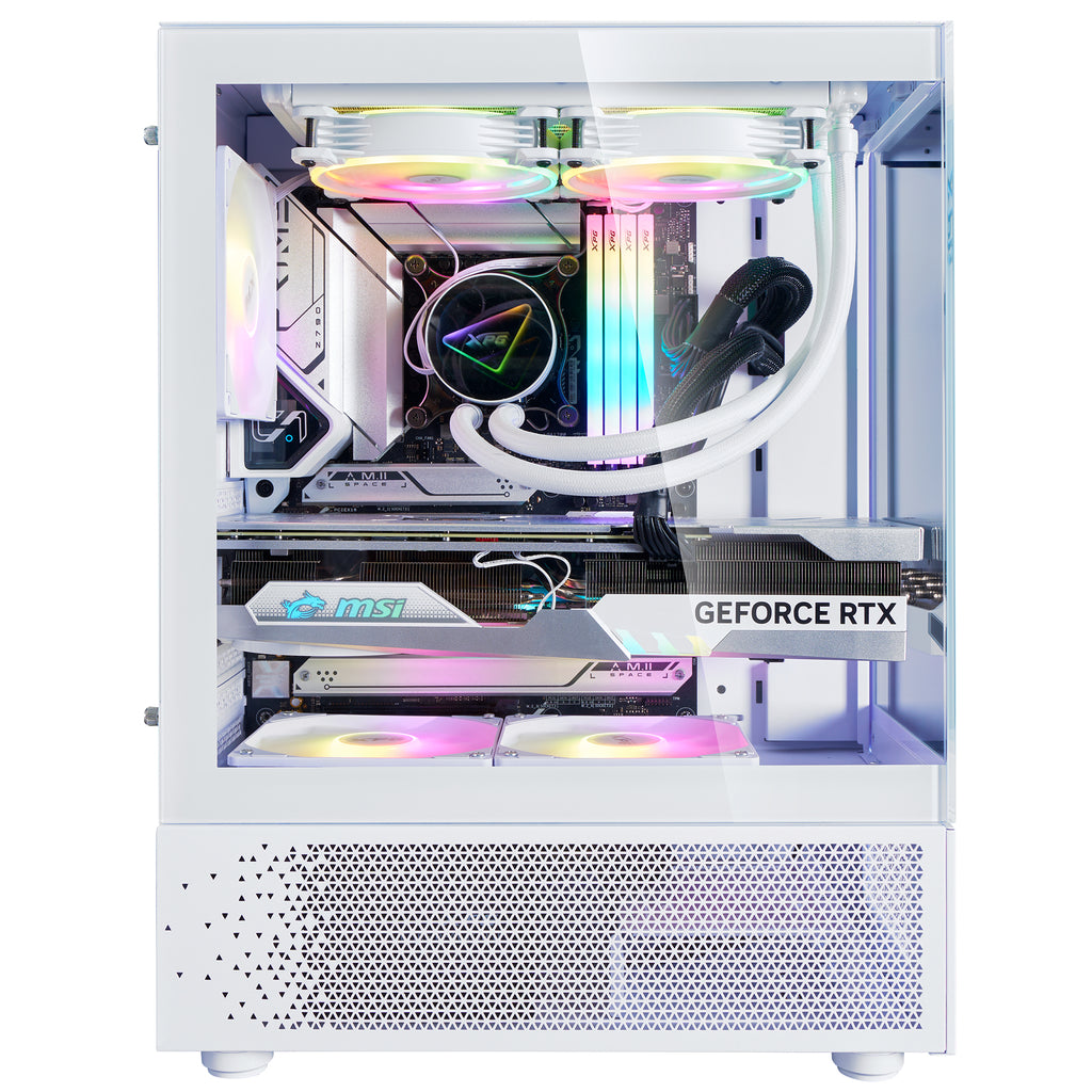 Boîtier PC Invader X Mini Midi Tower, Blanc