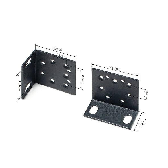 TP-Link Omada RackMount Kit-19 Kit de montage pour Baie 19 pouces, Métal, Noir