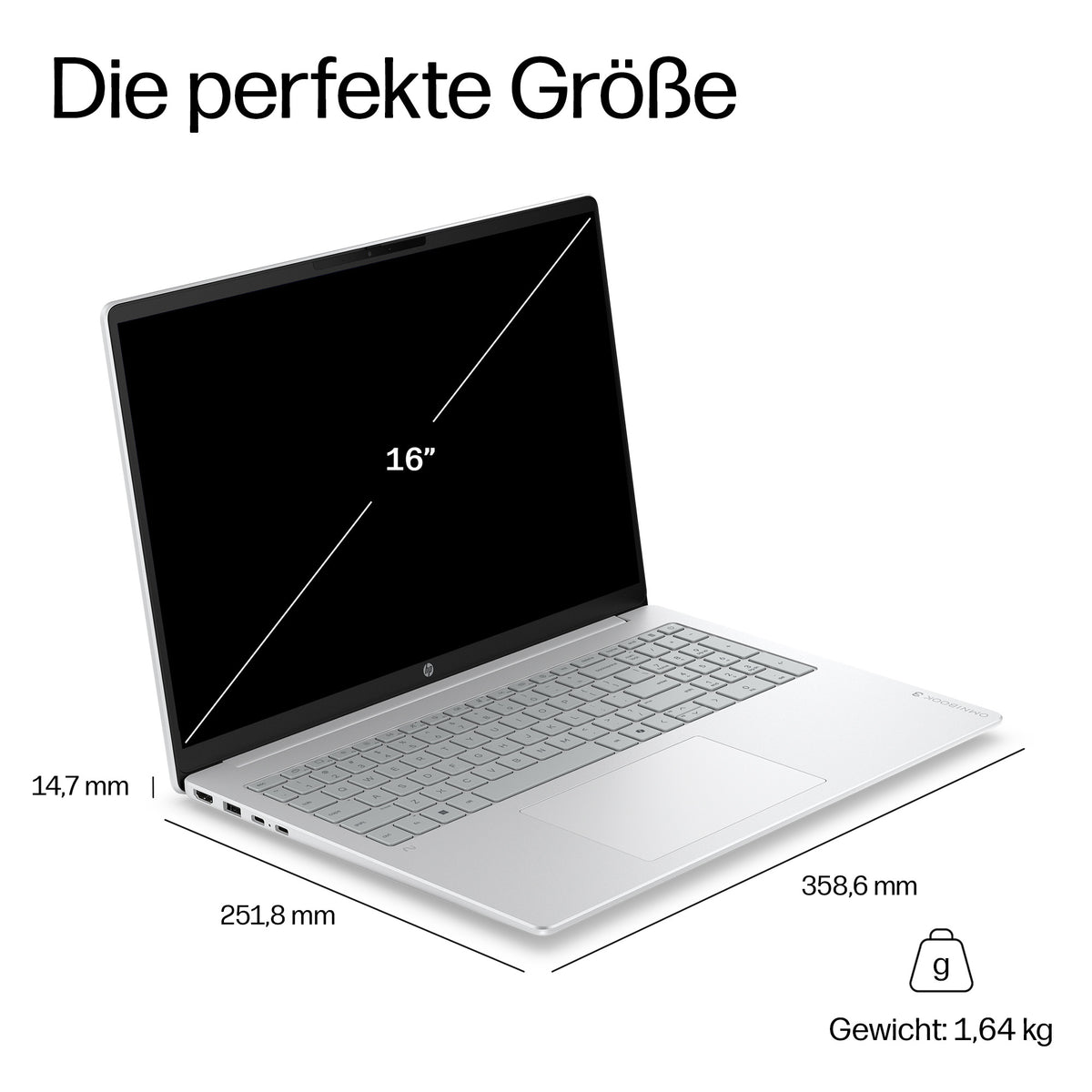 HP OmniBook 3 NGAI 16-bz0653ng 40,6cm (16 ) X1 16GB 1TB SSD