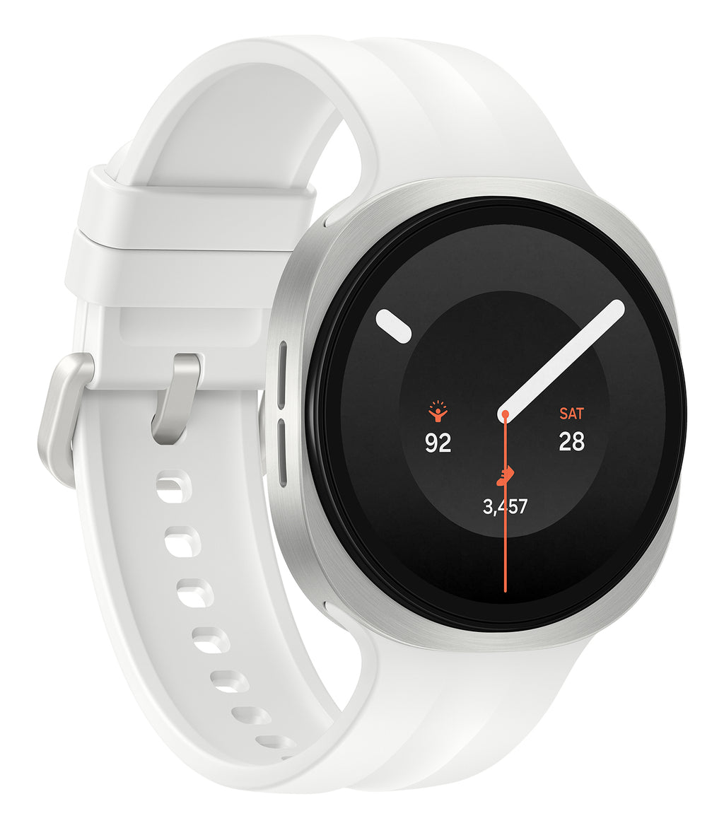 Samsung Galaxy Watch9 3,3 cm (1.3") AMOLED 40 mm Numérique 438 x 438 pixels Écran tactile Argent Wifi GPS (satellite) - vue 3