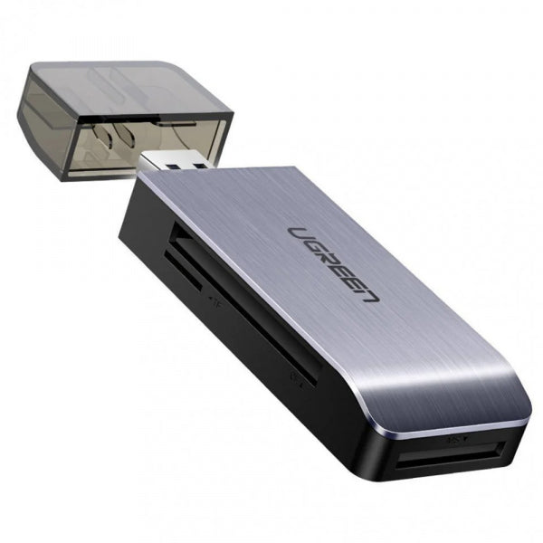 Ugreen USB 3.0 Card Reader CM180, SD - microSD - CF - MS, Grey