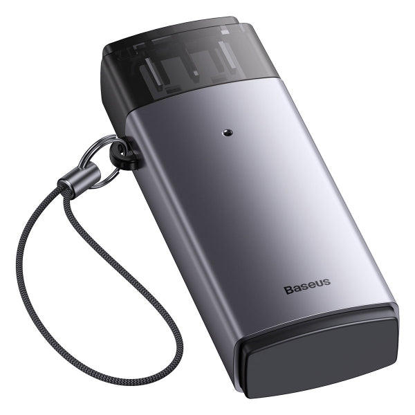 Baseus USB 3.0 Card Reader BS-OH069, SD - microSD, Grey WKQX060013