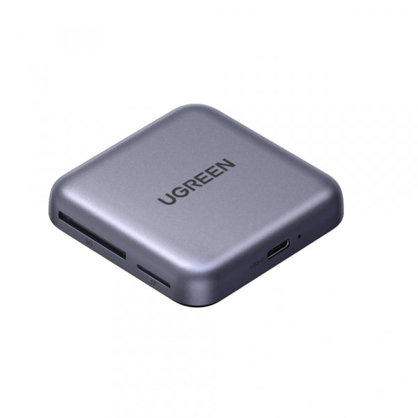 Ugreen USB-C Card Reader CM898 (65095), SD - microSD, Grey