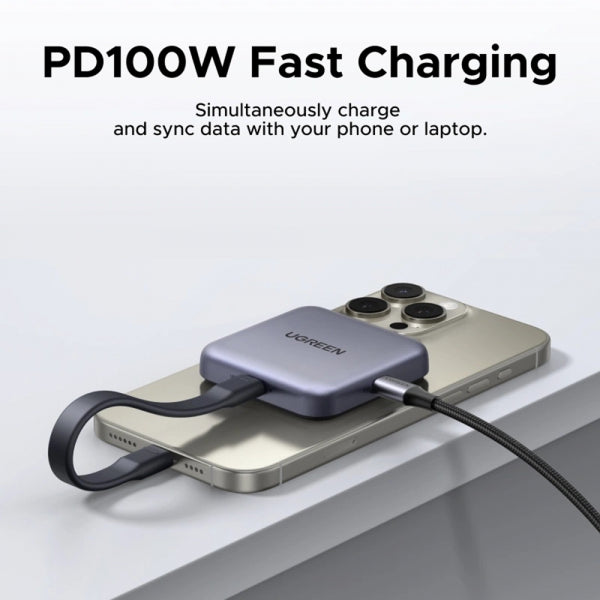 Ugreen USB-C Card Reader CM898 (65095), SD - microSD, Grey
