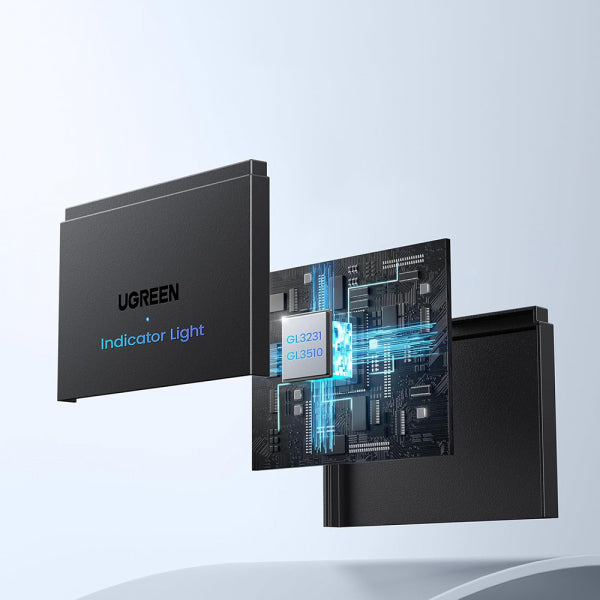 Ugreen USB / USB-C Card Reader CM812 (45167), SD - microSD - 2 x USB-A, Black