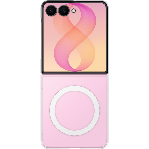 Samsung Clear Magnet Case for Samsung Galaxy Z Flip8 F776, Transparent EF-CF776CTEGWW