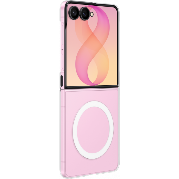 Samsung Clear Magnet Case for Samsung Galaxy Z Flip8 F776, Transparent EF-CF776CTEGWW