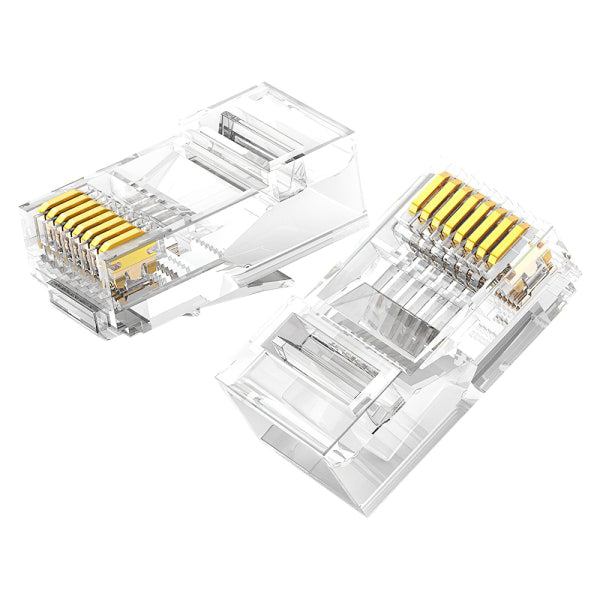 Ugreen Network Connector NW120, RJ45, Cat6, 100-Pack